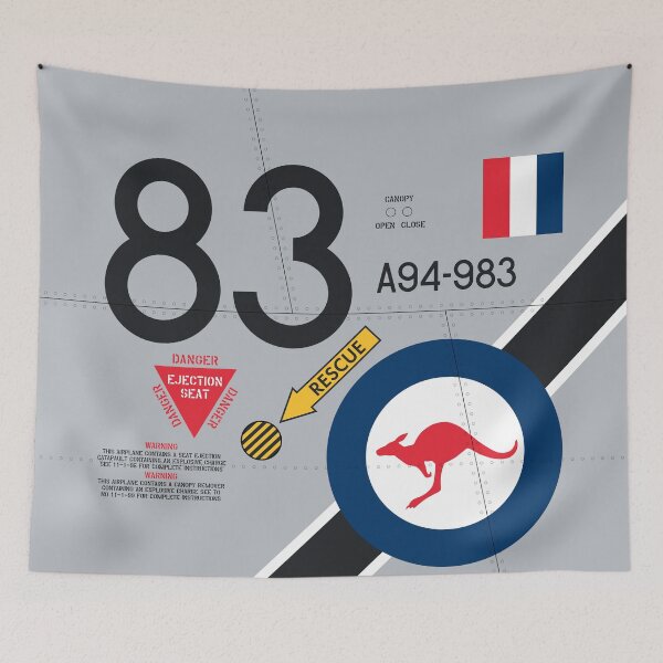 Item preview, Australia F-86 Aircraft Markings designed and sold by VoodooCircus.
