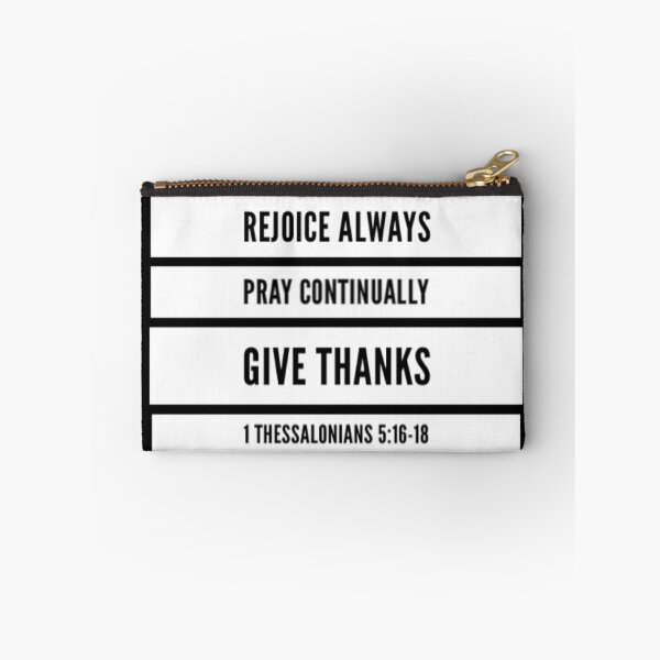 Item preview, REJOICE ALWAYS | 1 THESSALONIANS 5:16-18 designed and sold by LiveAndGlow.