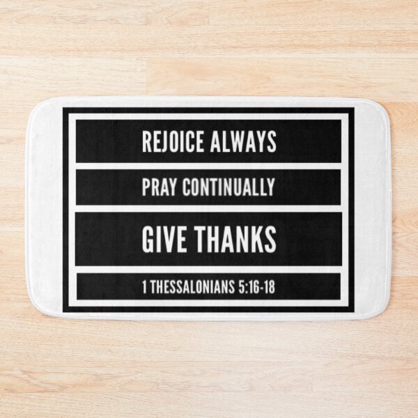 Item preview, REJOICE ALWAYS | 1 THESSALONIANS 5:16-18 designed and sold by LiveAndGlow.