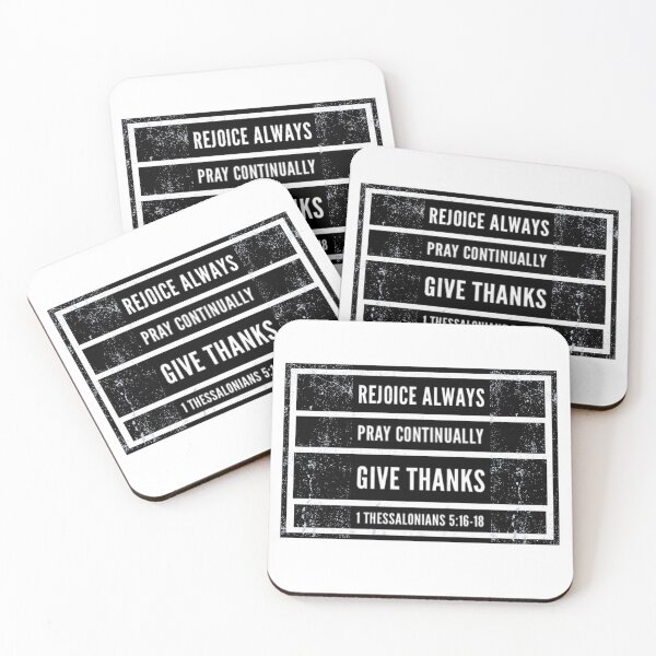 Item preview, REJOICE ALWAYS | 1 THESSALONIANS 5:16-18 designed and sold by LiveAndGlow.