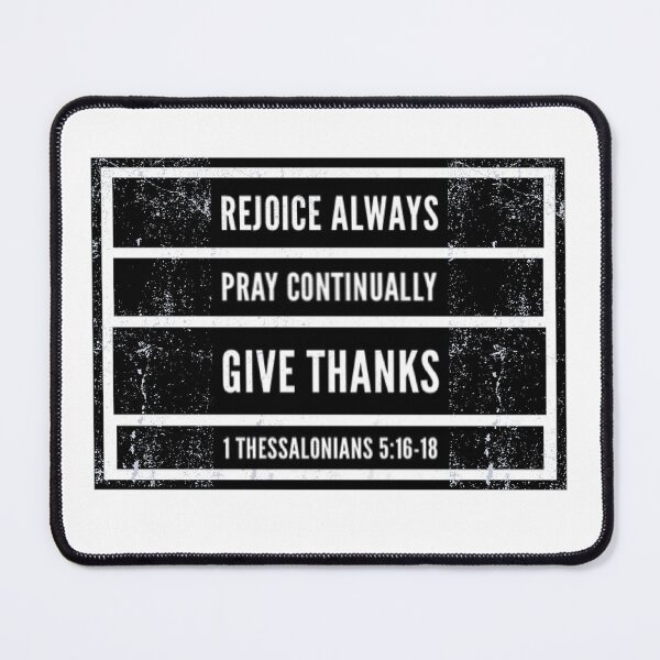 Item preview, REJOICE ALWAYS | 1 THESSALONIANS 5:16-18 designed and sold by LiveAndGlow.