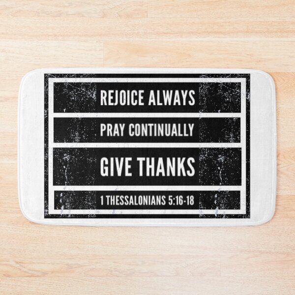 Item preview, REJOICE ALWAYS | 1 THESSALONIANS 5:16-18 designed and sold by LiveAndGlow.