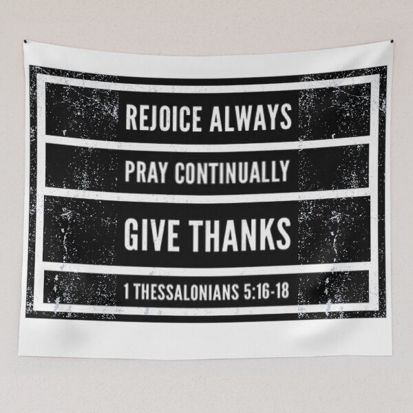 Item preview, REJOICE ALWAYS | 1 THESSALONIANS 5:16-18 designed and sold by LiveAndGlow.