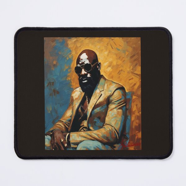Item preview, Isaac Hayes Golden Soul Icon designed and sold by Artisticanvas.