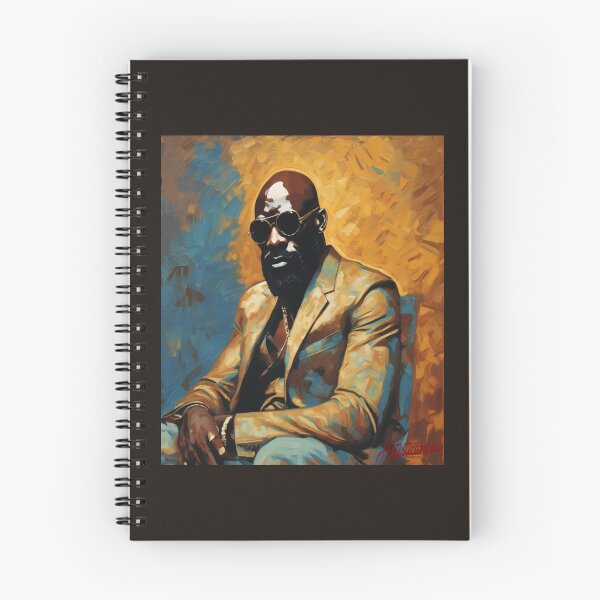 Item preview, Isaac Hayes Golden Soul Icon designed and sold by Artisticanvas.