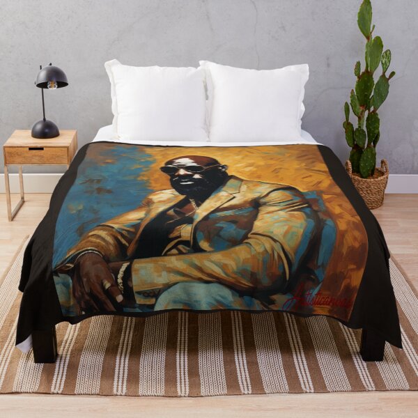 Item preview, Isaac Hayes Golden Soul Icon designed and sold by Artisticanvas.