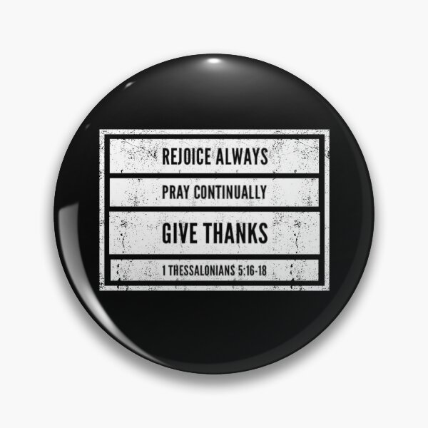 Item preview, REJOICE ALWAYS | 1 THESSALONIANS 5:16-18 designed and sold by LiveAndGlow.