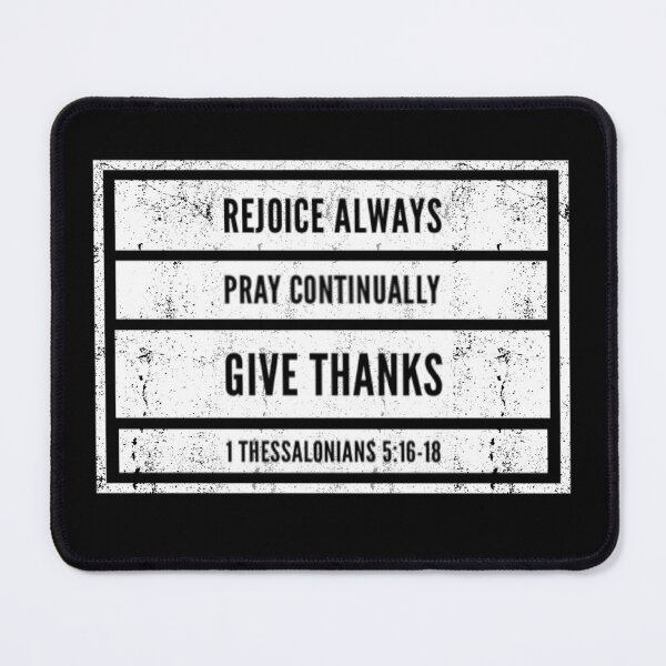 Item preview, REJOICE ALWAYS | 1 THESSALONIANS 5:16-18 designed and sold by LiveAndGlow.