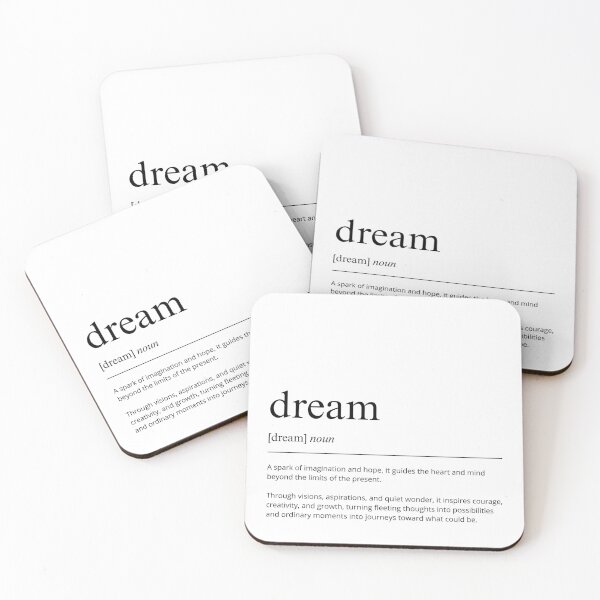Item preview, Dream Definition Wall Art Print designed and sold by shopcanva.