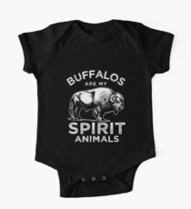 Büffel Spiritualität Baby Body Kurzarm