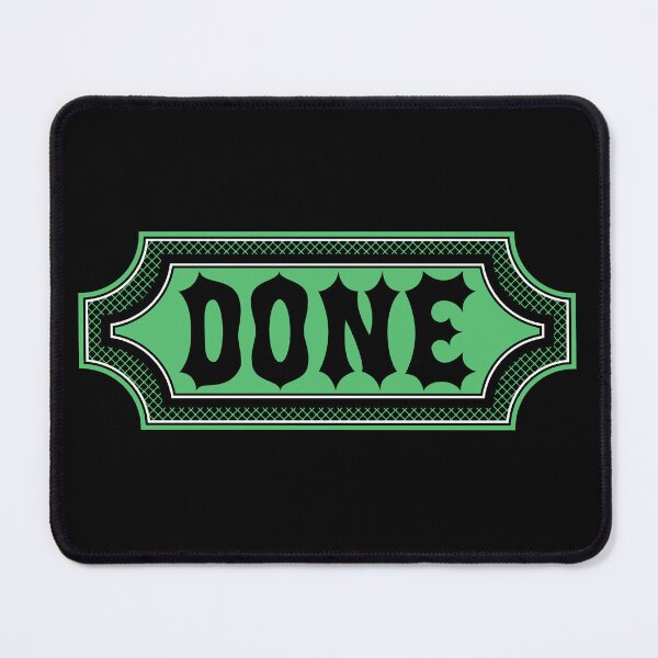 Item preview, Done - Paris Green designed and sold by spiritofarsenic.