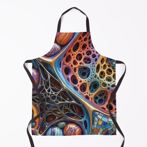 Item preview, Psychedelic Mosaic – Colorful Stones & Cells designed and sold by B-Russ-Stuff.
