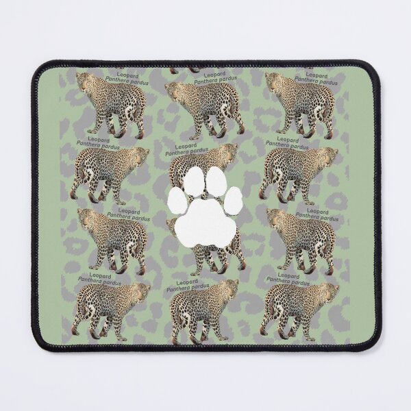 Item preview, Leopard (Panthera pardus) pattern on spot background designed and sold by MYCatStuff.