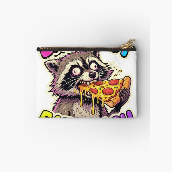 Item preview, Live Fast Eat Trash - Raccoon Eating Pizza designed and sold by The Grumpy Pet Club.
