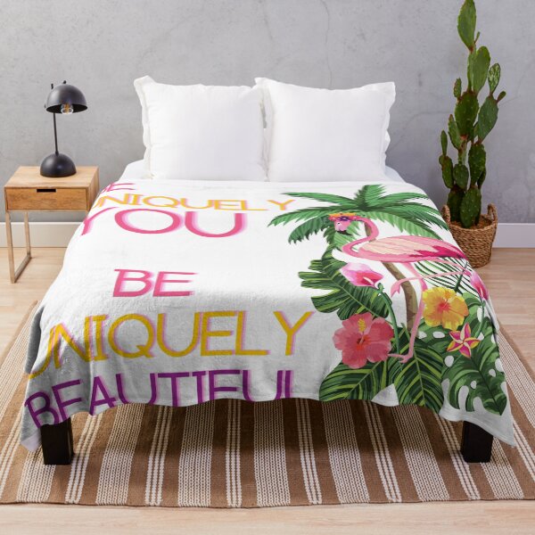 Item preview, BE UNIQUELY YOU | FLAMINGO WITH CROWN designed and sold by LiveAndGlow.
