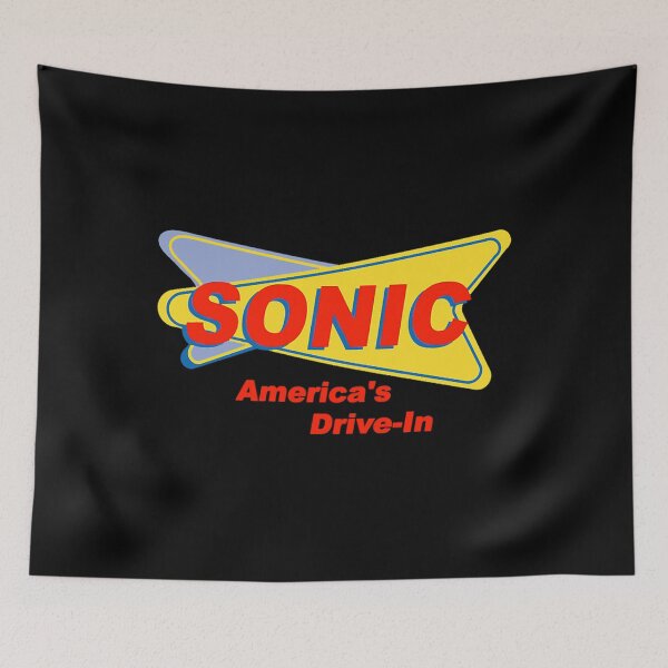 Item preview,  Sonic America'S Drive-In Fast Food Logo Red designed and sold by Omega Puff.