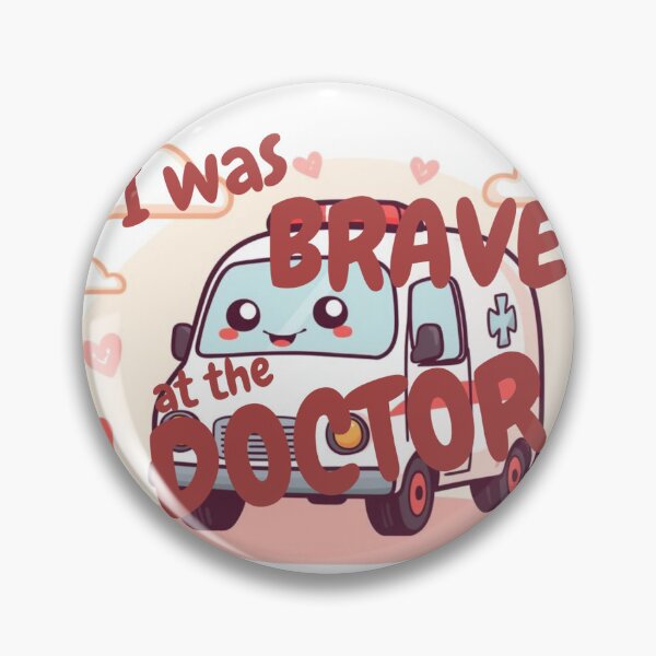 Item preview, I was brave at the doctor designed and sold by Cozykittycorner.