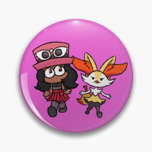 Item preview, Serena and Braixen designed and sold by WaffleyDootDoot.