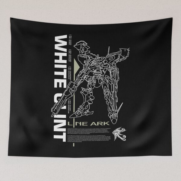 Item preview, Armored Core 4  - White Glint - Line Ark - Negative designed and sold by Omega Puff.