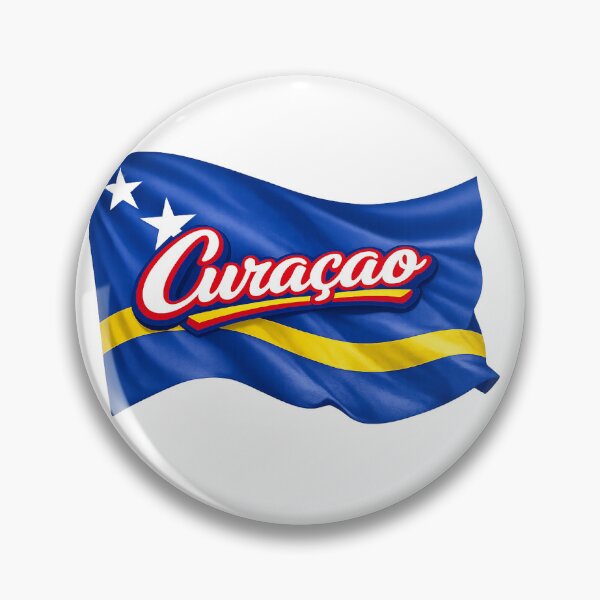Item preview, Curaçao Flag Design – Curaçao Pride Script Typography designed and sold by GarnerSupplyCo.