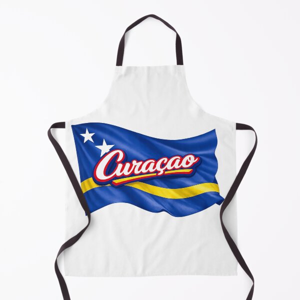 Item preview, Curaçao Flag Design – Curaçao Pride Script Typography designed and sold by GarnerSupplyCo.