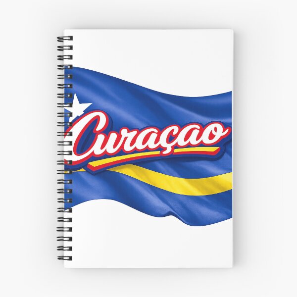 Item preview, Curaçao Flag Design – Curaçao Pride Script Typography designed and sold by GarnerSupplyCo.