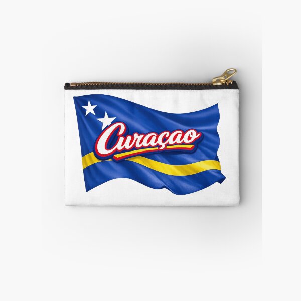Item preview, Curaçao Flag Design – Curaçao Pride Script Typography designed and sold by GarnerSupplyCo.