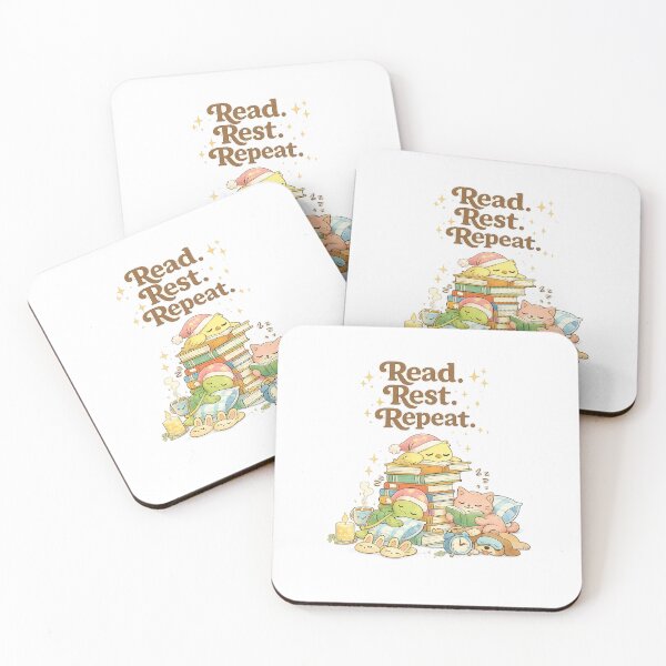 Item preview, Read Rest Repeat Cute Reading Animals Shirt – Cozy Book Lover & Teacher Reading Tee, Bedtime Reading Gift T-Shirt designed and sold by vmdigitalph.