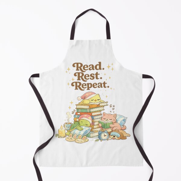 Item preview, Read Rest Repeat Cute Reading Animals Shirt – Cozy Book Lover & Teacher Reading Tee, Bedtime Reading Gift T-Shirt designed and sold by vmdigitalph.
