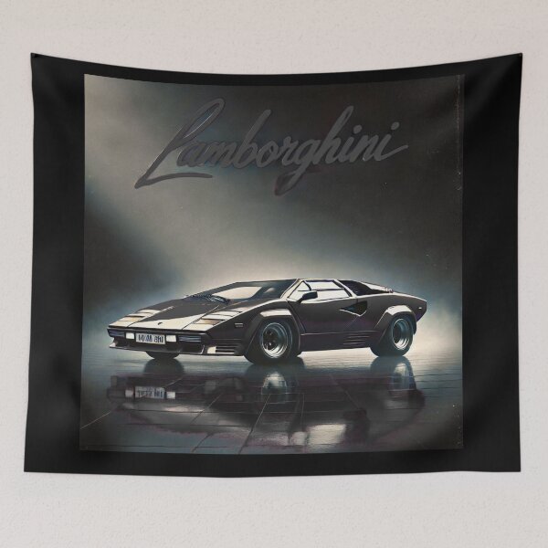 Item preview, retro concept car designed and sold by TEEJAMBOREE.