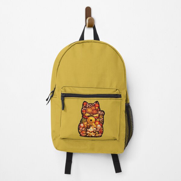 Item preview, Good Fortune Cat Silhouette | Cute Chinese New Year Kawaii Festive Art designed and sold by Moons Studio.