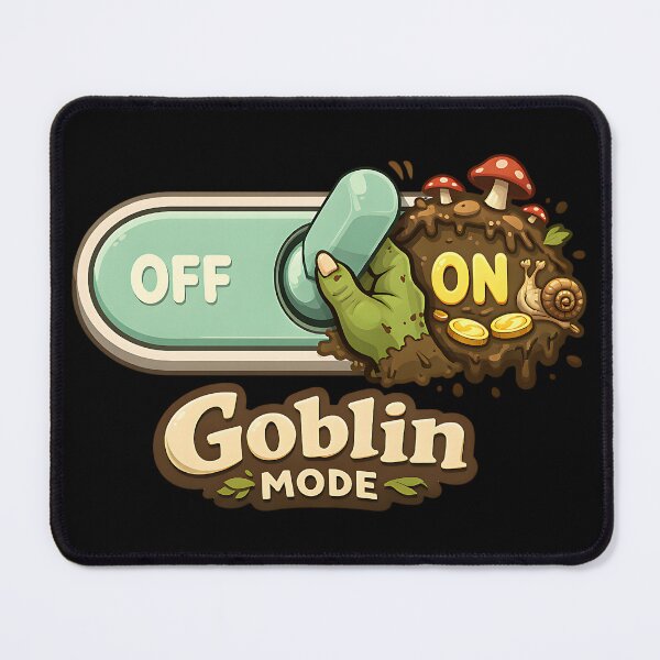 Item preview, Goblin Mode Activated Funny Fantasy Toggle Switch designed and sold by NSB-Design.