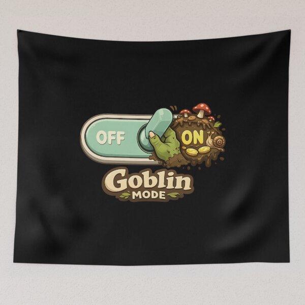 Item preview, Goblin Mode Activated Funny Fantasy Toggle Switch designed and sold by NSB-Design.