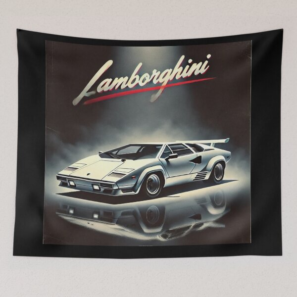 Item preview, retro concept car designed and sold by TEEJAMBOREE.