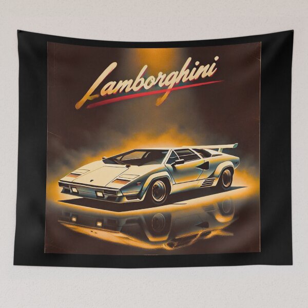 Item preview, retro concept car designed and sold by TEEJAMBOREE.
