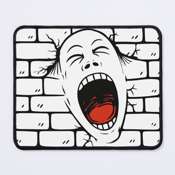 Item preview, Breaking Through the Wall – Surreal Concept Rock Art designed and sold by SubSonic Shirts.