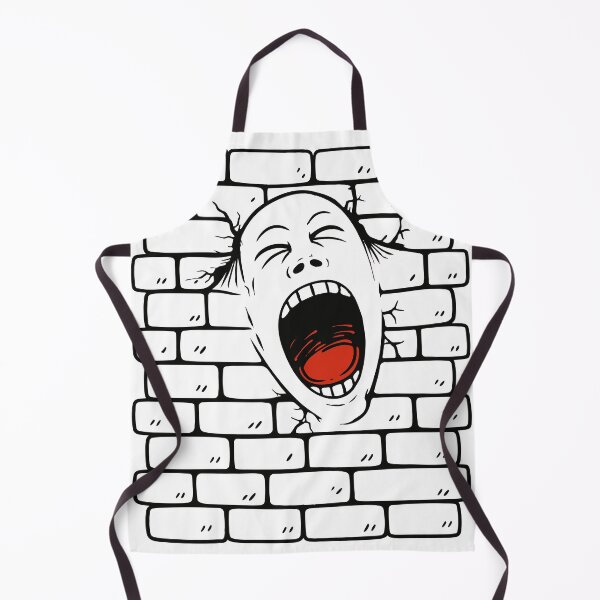 Item preview, Breaking Through the Wall – Surreal Concept Rock Art designed and sold by SubSonic Shirts.