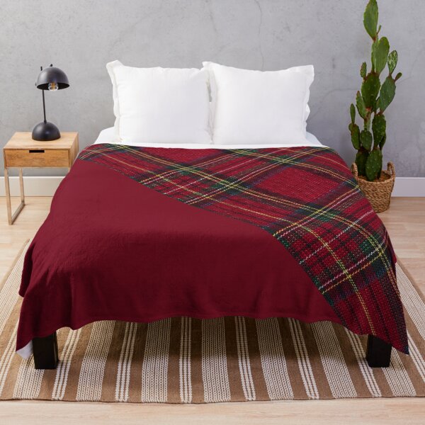 Item preview, Red Semi-Plaid designed and sold by LiveAndGlow.