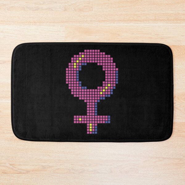 Item preview, Pixelated Colorful Female Symbol designed and sold by NewYearDesign.