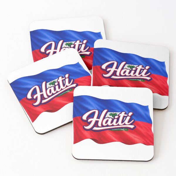 Item preview, Haiti Flag Design – Haiti Pride Script Typography designed and sold by GarnerSupplyCo.