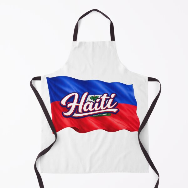 Item preview, Haiti Flag Design – Haiti Pride Script Typography designed and sold by GarnerSupplyCo.