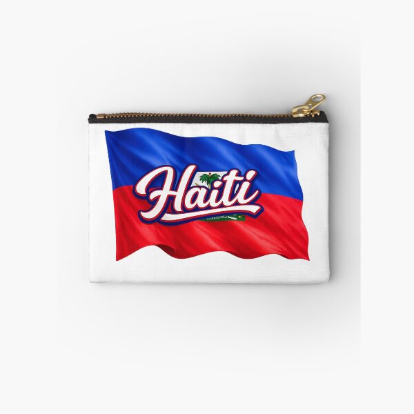 Item preview, Haiti Flag Design – Haiti Pride Script Typography designed and sold by GarnerSupplyCo.