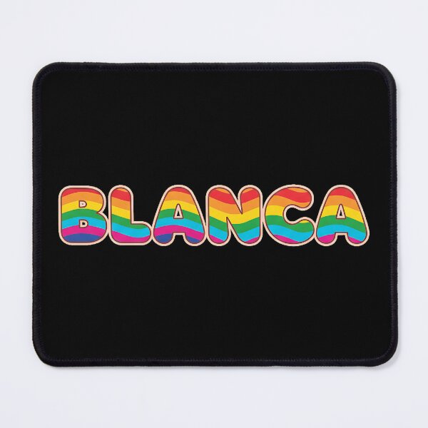 Item preview, ❤️ Blanca Personalized Name Wavy Retro Shirt, Coffee Mug, Sticker Gift designed and sold by HelixPedia.