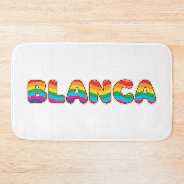 Item preview, ❤️ Blanca Personalized Name Wavy Retro Shirt, Coffee Mug, Sticker Gift designed and sold by HelixPedia.