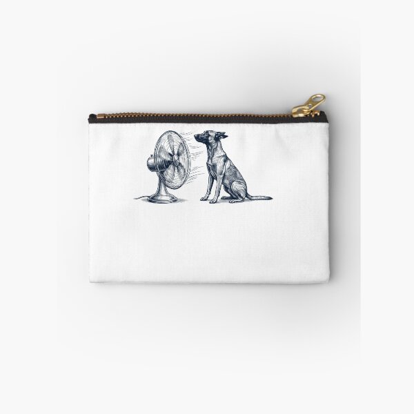 Item preview, Vintage Belgian Malinois With Fan Dog Mom Dad designed and sold by DoodleTortle.