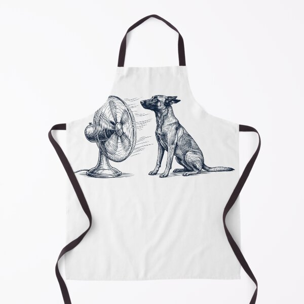 Item preview, Vintage Belgian Malinois With Fan Dog Mom Dad designed and sold by DoodleTortle.