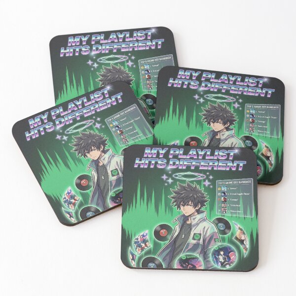 Item preview, Spotify Anime Wrapped designed and sold by Midnight Replay.