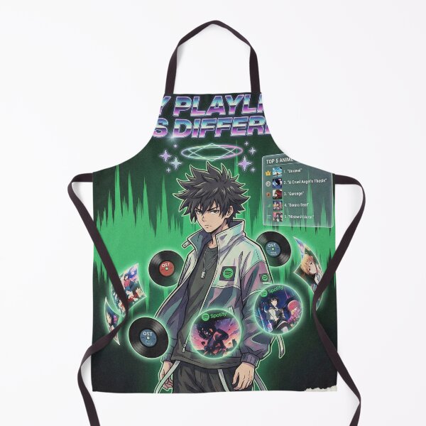 Item preview, Spotify Anime Wrapped designed and sold by Midnight Replay.