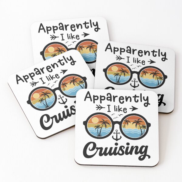Item preview, Apparently I Like Cruising Funny Matching Group Vacation Trip designed and sold by gunaone-design.