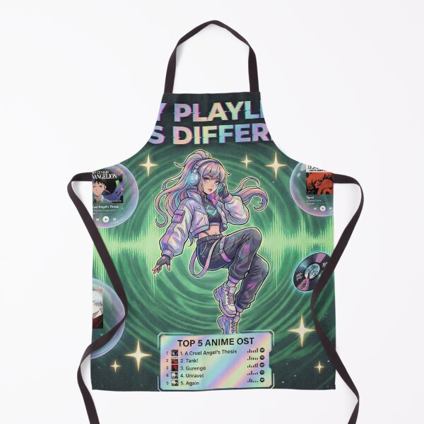 Item preview, Spotify Anime Wrapped designed and sold by Midnight Replay.